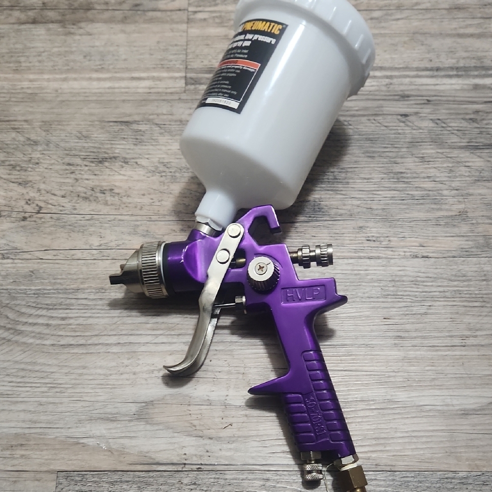 Purple HVLP Spray Gun